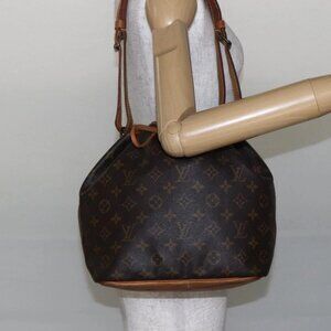 LOUIS VUITTON Monogram Petit Noe Shoulder Bag M42226 LV Auth ep11288